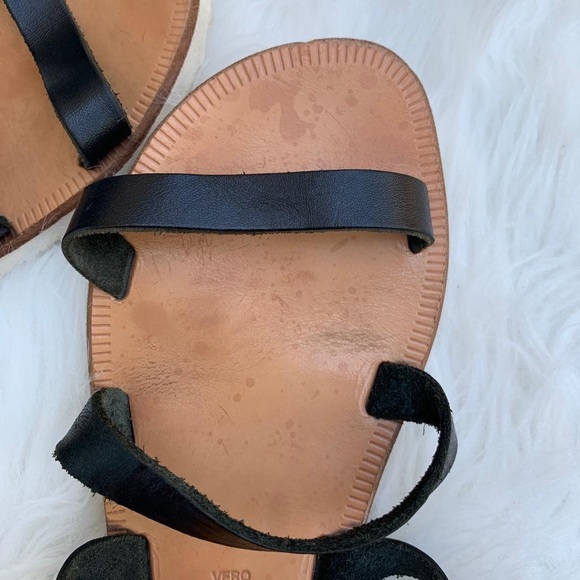 Joie Gladiator Black Leather Sandals - Picture 9 of 10